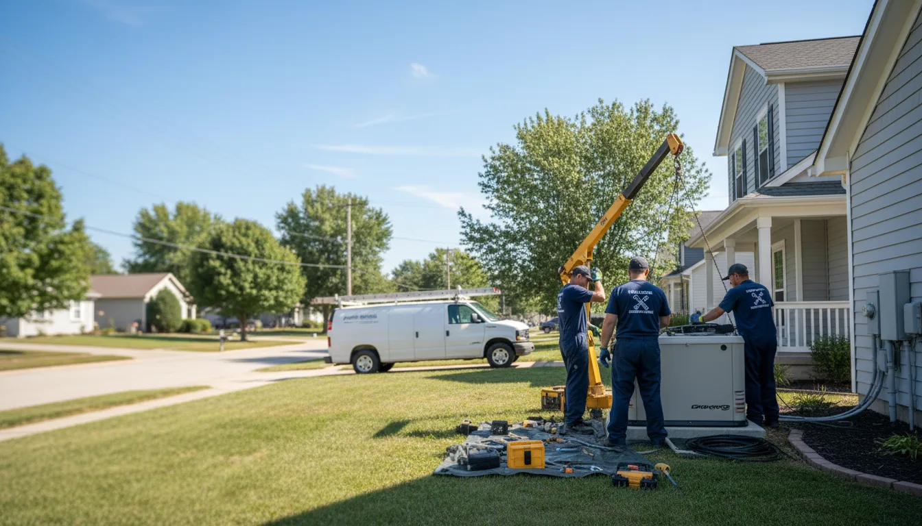 Generator Installation in Hubertus, WI near me